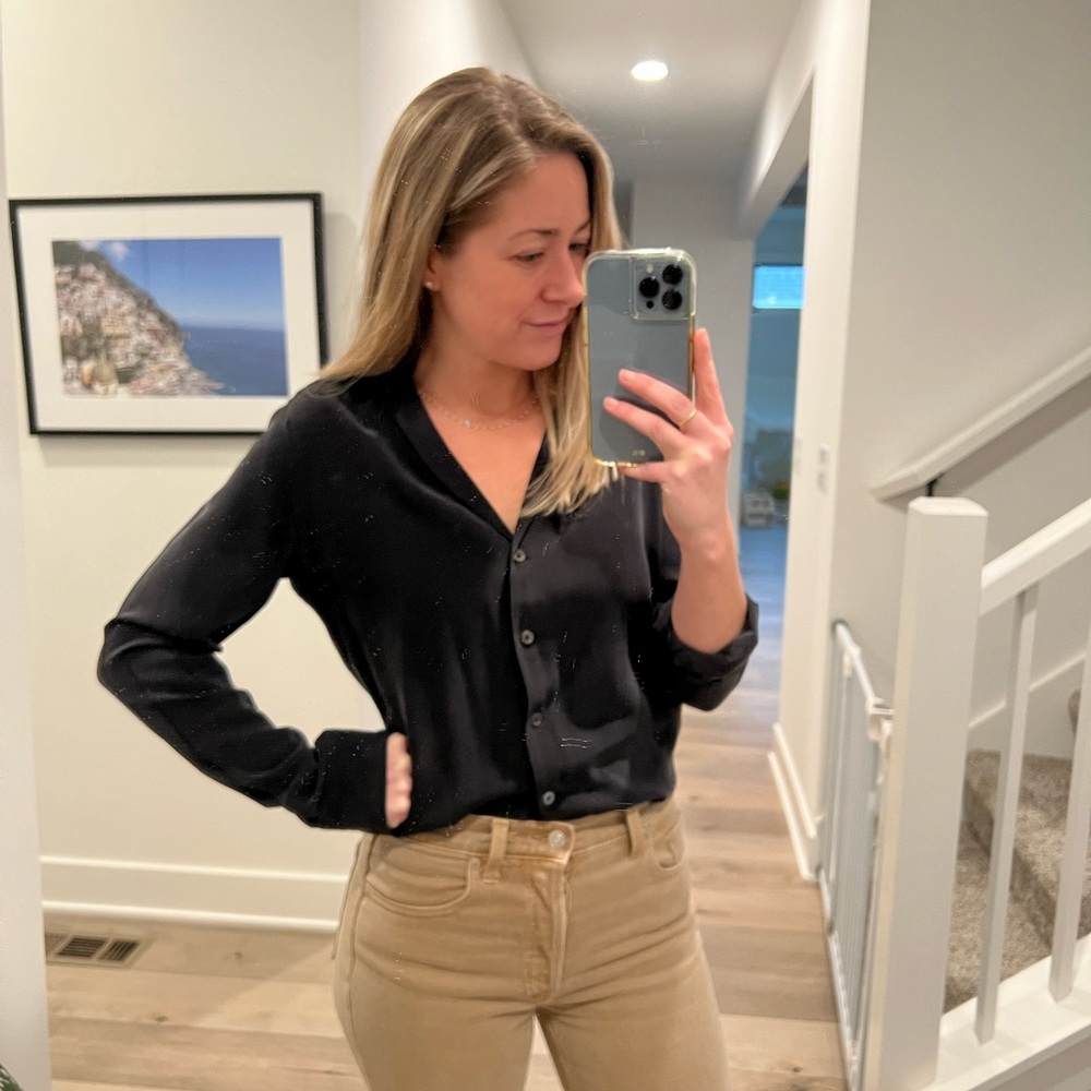 Equipment Silk Blouse